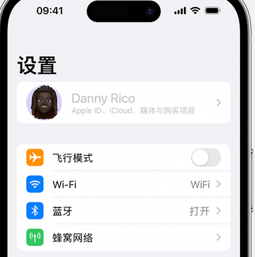 乐业appleID维修服务iPhone设置中Apple ID显示为灰色无法使用