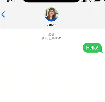 乐业apple维修iPhone上无法正常发送iMessage信息