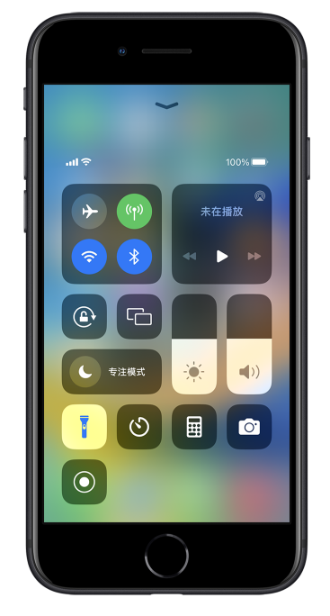 乐业苹果14维修分享苹果iPhone 14 Pro手电筒开启方法 