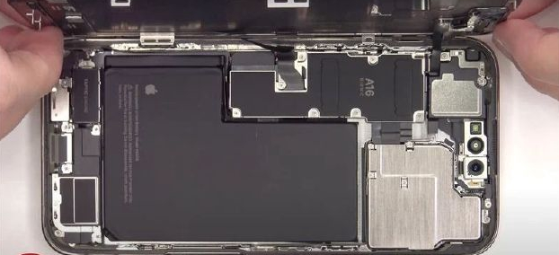 乐业苹果14维修分享看iPhone 14 Pro Max拆解 