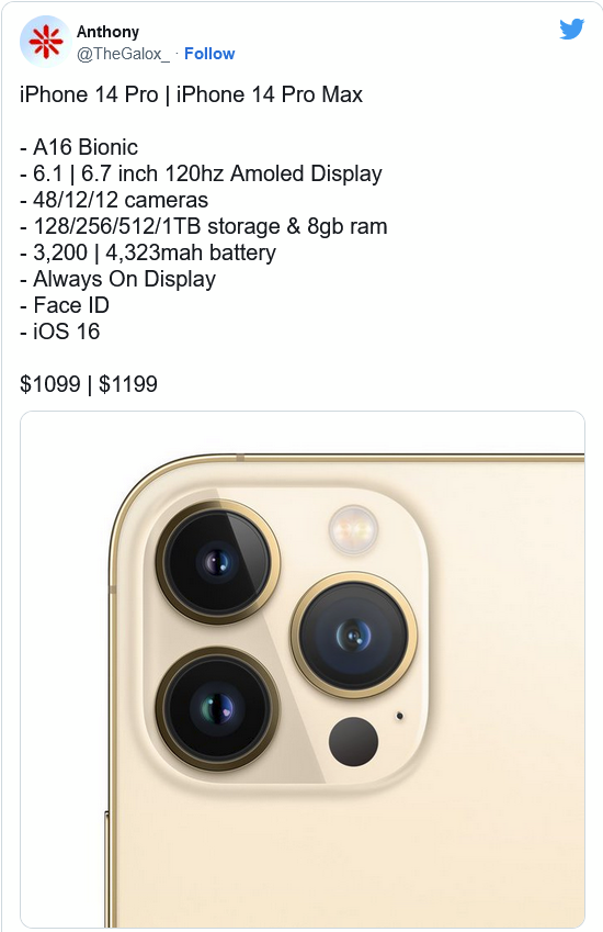 乐业苹果14维修分享iPhone 14全系涨价 
