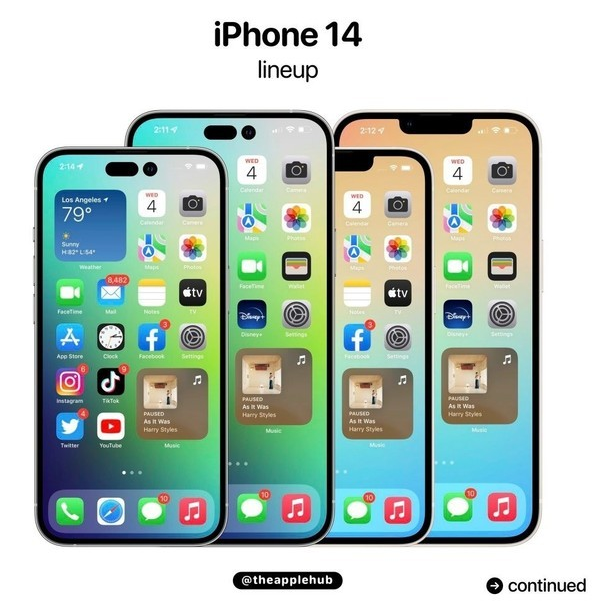 乐业苹果14维修分享iPhone 14全家福 