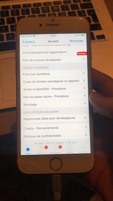 乐业苹果手机维修分享iOS 14.4已被成功破解 